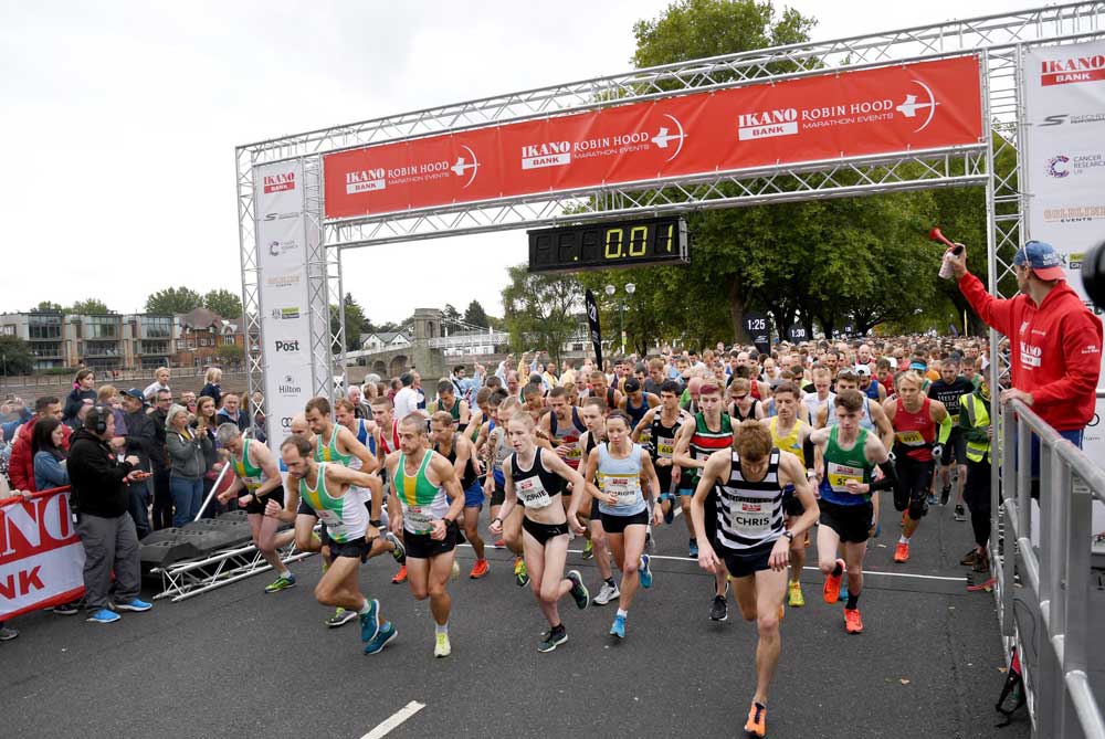 Robin Hood Marathon Events Weekend